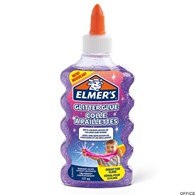 Elmers klej brokatowy, fioletowy, zmywalny i przyjazny dzieciom, 177ml, 2077253