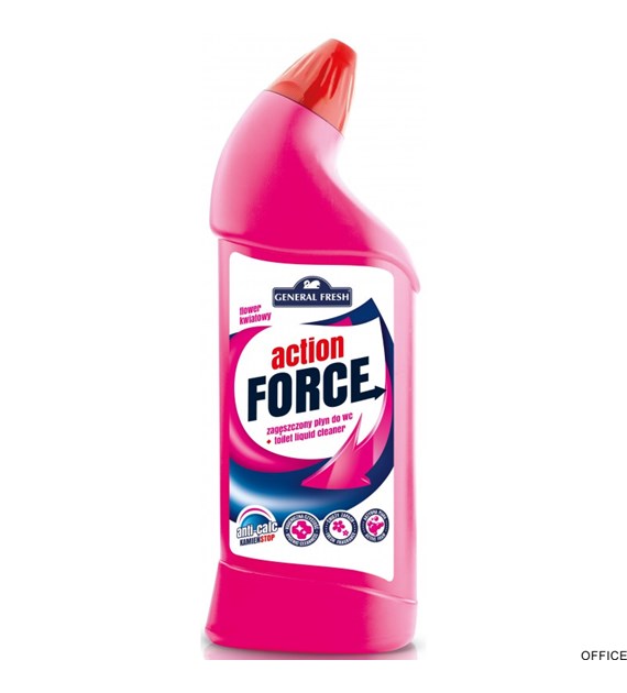 General Fresh Płyn do WC ACTION FORCE Kwiat1000 ml