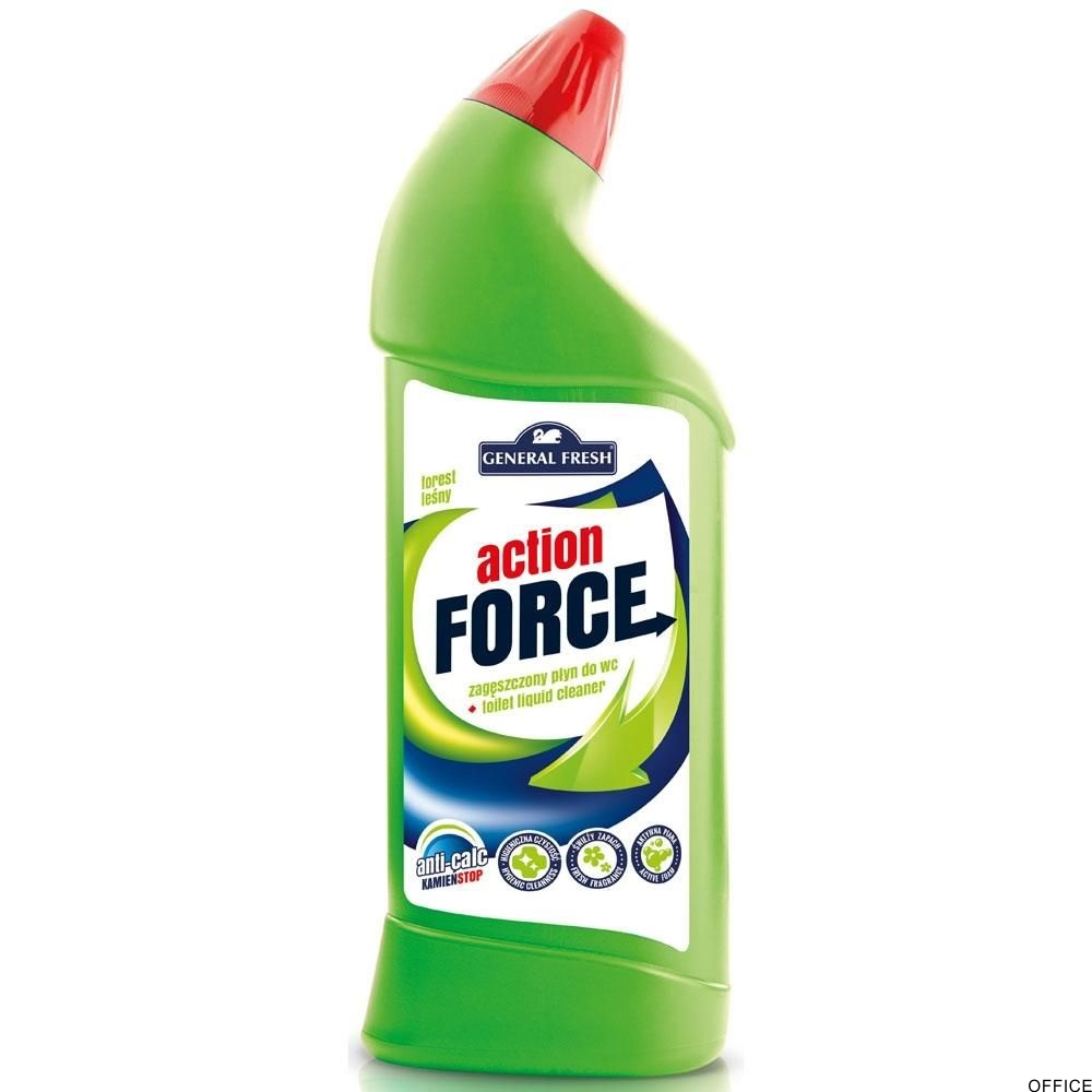 General Fresh Płyn do WC ACTION FORCE Las1000 ml