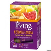 Herbata IRVING cytrusowa z imbirem 20 kopert 1,5g czarna