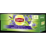 Herbata LIPTON EARL GREY GREEN 25t zielona