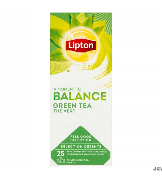 Herbata LIPTON Green Tea Pure (25 kopert fol.)