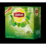 Herbata LIPTON PIRAMID GREEN FRESH NATURE 20t zielona GREEN TEA