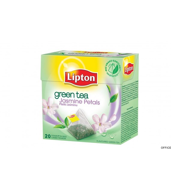 Herbata LIPTON PIRAMID GREEN TEA JAŚMIN 20t zielona