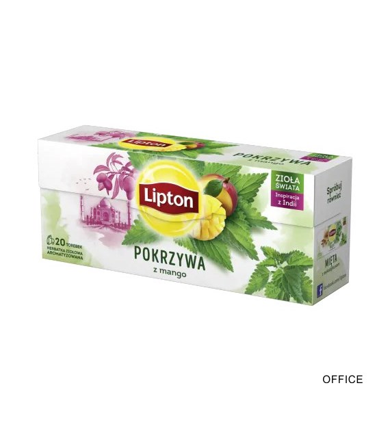 Herbata LIPTON POKRZYWA Z MANGO 20t ziołowa