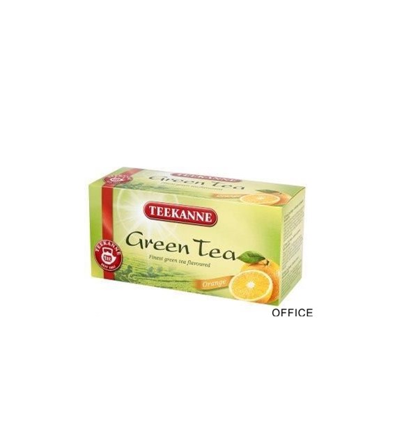 Herbata TEEKANNE GREEN TEA ORANGE 20t zielona