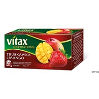 Herbata VITAX INSPIRATIONS TRUSKAWKA I MANGO 20t*2g zawieszka