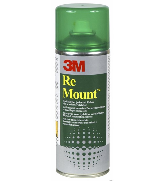 Klej w sprayu 3M Remount (UK9473), do repozycjonowania, 400ml