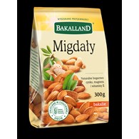 Migdały 300g BAKALLAND