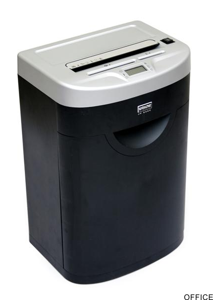Niszczarka WALLNER JP 826C ścinki DIN3 18kar.kosz 35L