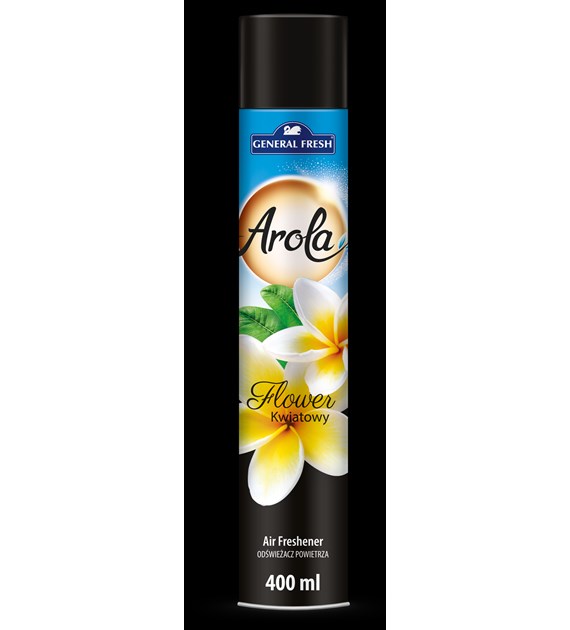 Odświeżacz powietrza AROLA Spray 400ml kwiat GENERAL FRESH