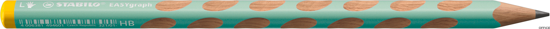 Olowek EASYgraph Pastel dla leworecz.321/15-HB-6 zielony pastelowy
