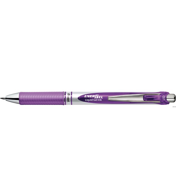 Pióro kulkowe 0,7mm ENERGEL fioletowe BL77-V PENTEL