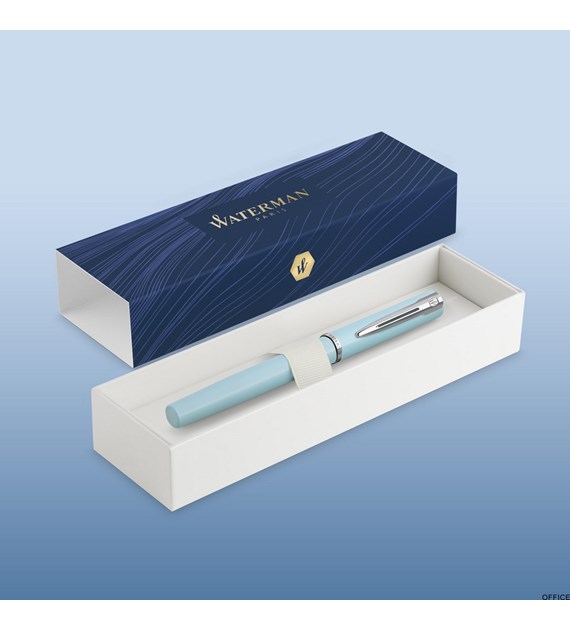 Pióro wieczne (F) ALLURE PASTEL NIEBIESKI WATERMAN 2105222 , giftbox