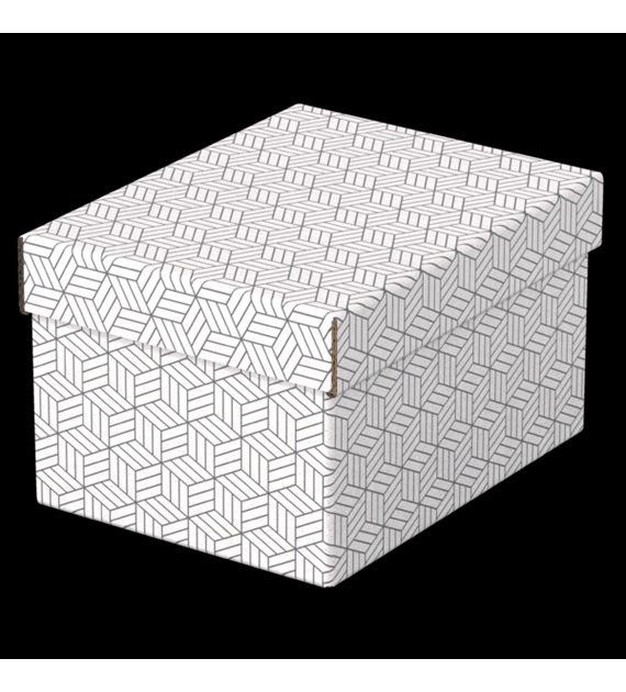 Pudełka domowe do przechowywania, rozmiar S, 3 sztuki, białe Esselte 628280