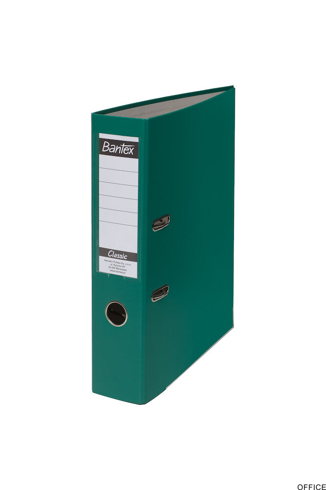 Segregator A4 75mm BANTEX BUDGET CLASSIC  zielony 400044102