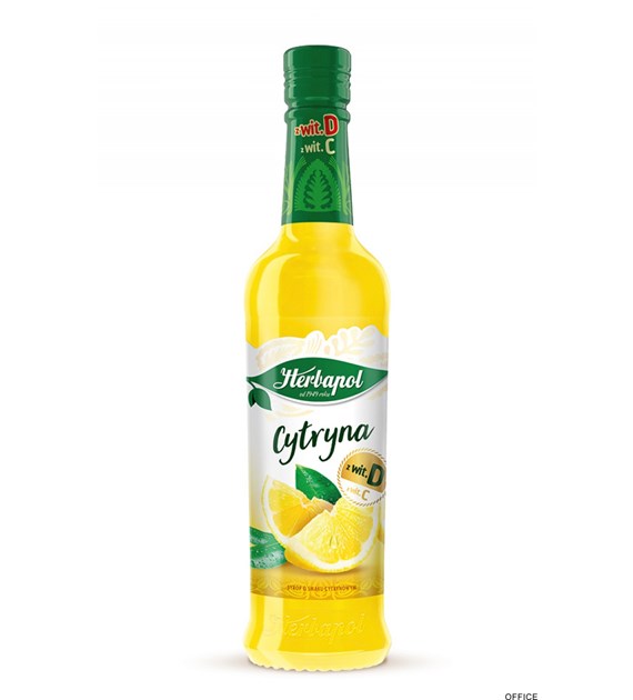 Syrop HERBAPOL Owocowa Spiżarnia cytryna 420ml