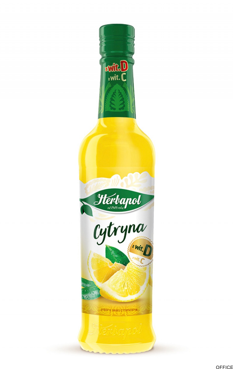 Syrop HERBAPOL Owocowa Spiżarnia cytryna 420ml