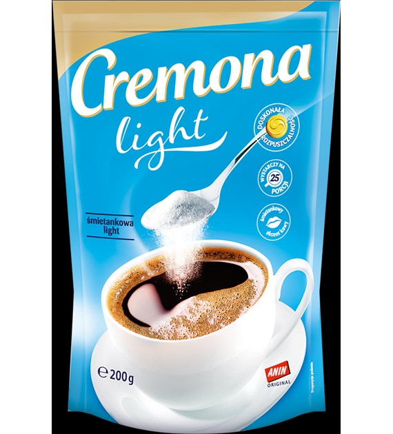 Śmietanka do kawy CREMONA LIGHT w proszku 200g