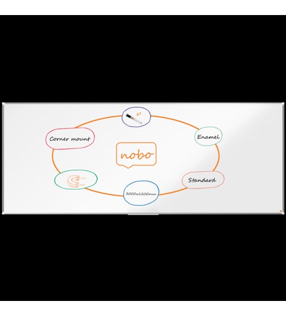 Tablica porcelanowa Nobo Premium Plus 3000x1200mm 1915153