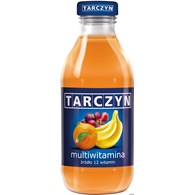 TARCZYN MULTIWITAMINA owoce pomarańczowe 300ml butelka szkło