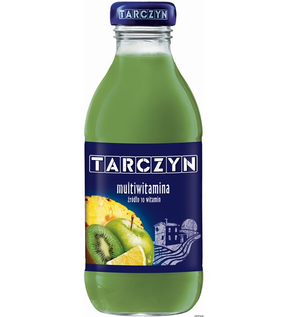 TARCZYN MULTIWITAMINA owoce zielone 300ml butelka szkło