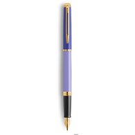 PIóro wieczne (F) HEMISPHERE Color-Block Purple 2179900 WATERMAN, giftbox