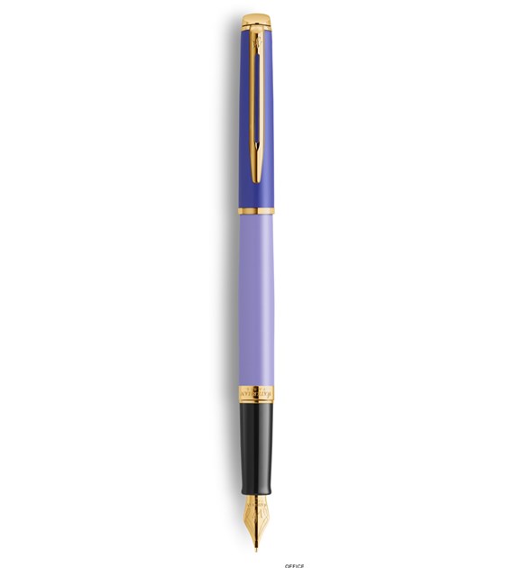 PIóro wieczne (F) HEMISPHERE Color-Block Purple 2179900 WATERMAN, giftbox