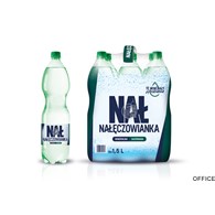 Woda NAŁĘCZOWIANKA gazowana 1.5L butelka PET zgrzewka 6 szt.