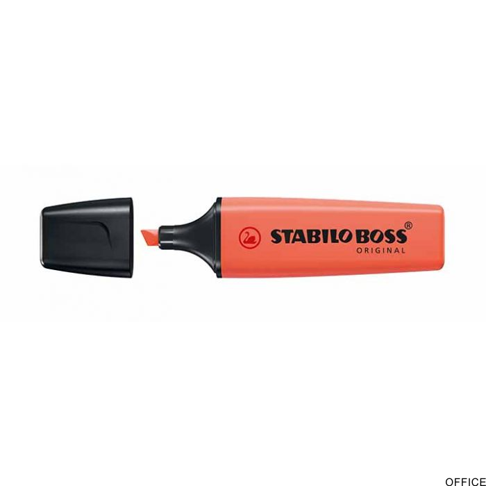 Zakreslacz STABILO BOSS pastel czerwony 70/140
