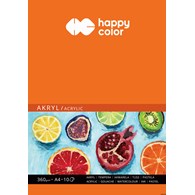 Blok do akrylu, Art., A4, 10 ark, 360g, Happy Color HA 7836 2030-A10