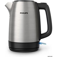 Czajnik elektryczny Philips 1.7L srebrny/szary 2200W stal nierdzewna HD9350/90