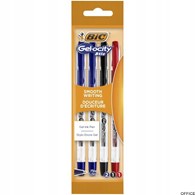 Długopis żelowy BIC Gel-ocity Stic 0.5mm czerwony, 951764