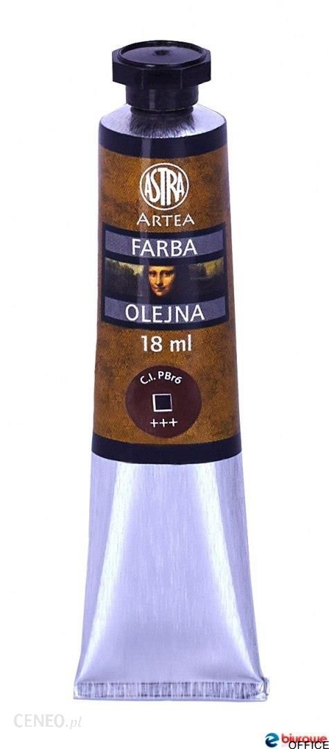 Farba olejna Astra tuba 18ml - brunat ciemny, 83410950