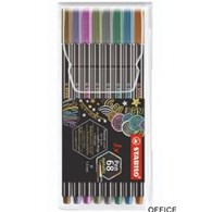 Flamaster Pen 68 METALLIC etui 8 szt. 6808/8-11 STABILO