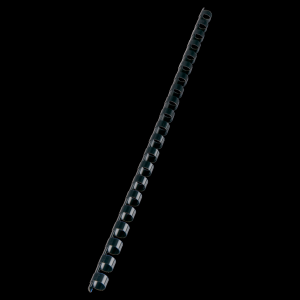Grzbiety do bindowania plastikowe GBC Combs, A4, 10 mm, czarne, 100 szt., 4028175