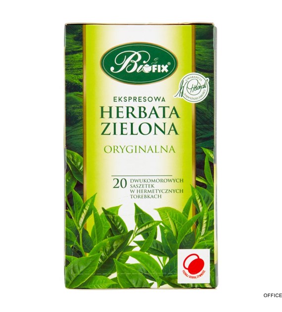 Herbata BIFIX zielona oryginalna ekspresowa  20tx2g