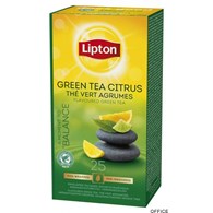 Herbata LIPTON Green Tea Citrus (25 saszetek)