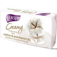 LUKSJA Mydło kostka 90g CREAMY COTTON&PROVITAMINY 48735