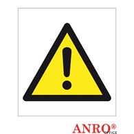 Naklejka/znak OGÓLNY ZNAK OSTRZEGAWCZY ZZ-156CH 200x200 Oznakowanie substancji chemicznych Ogólny znak ostrzeżenia przed niebezpieczeństwami. znak dostępny w formatach: C - 200x200 ANPRO