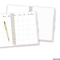 Organizer na spirali BUJO A5 224 80g TERAZO Interdruk