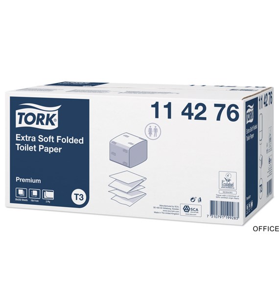 Papier toaletowy ZZ Premium 114276 biały TORK T3 8712