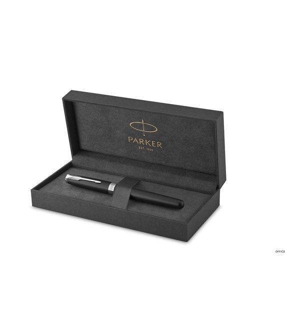 Pióro kulkowe SONNET MATTE BLACK CT 1931523, giftbox PARKER