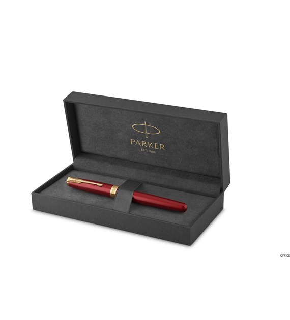 Pióro kulkowe SONNET RED LACQUER GT PARKER 1931475, giftbox