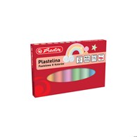 Plastelina 8 kolorów pastelowa 9588880 Herlitz