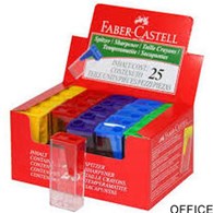 Temperówka plasitkowa KONTENER ICE mix kolor  581526 FABER-CASTELL (X)