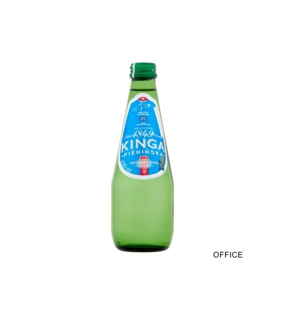 Woda KINGA PIENIŃSKA 330ml (12szt.) niegazowana szkło