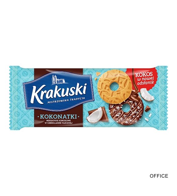 Ciastka BAHLSEN KRAKUSKI KOKONATKI 174g