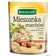 Mieszanka orzechów 100g BAKALLAND