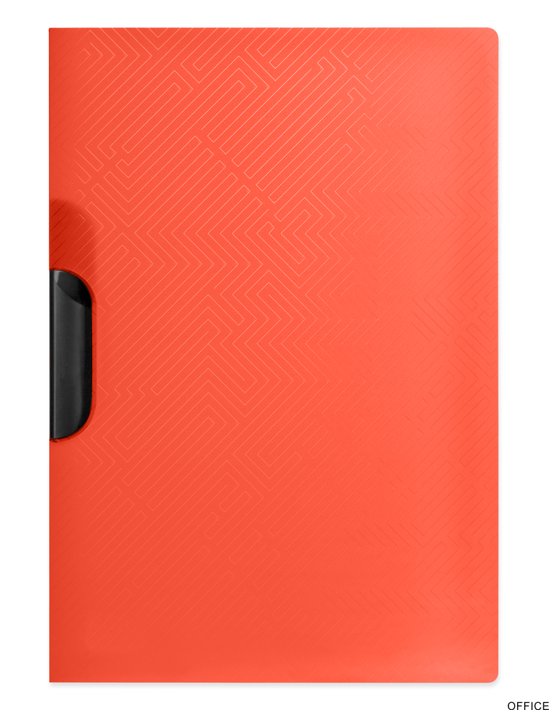 Skoroszyt z klipem Urban A4 PP przejrzysty mix 400147040 OXFORD